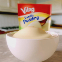 Bild von Päckchen Puddingpulver Vanillegeschmack