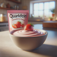Bild von Päckchen Quarkfein Erdbeer-Geschmack
