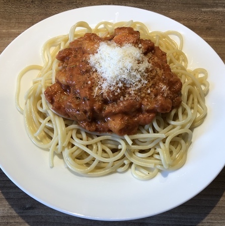 Image for Spaghetti mit Garnelen-Tomaten-Sauce