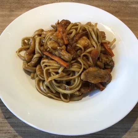 Bild von Chicken Teriyaki mit Nudeln