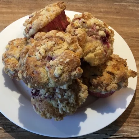 Bild von Himbeer-Muffins