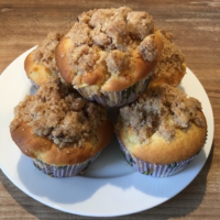 Bild von Apfel-Muffins mit Zimt-Streuseln