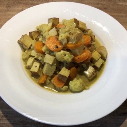 Bild von Tofu-Curry