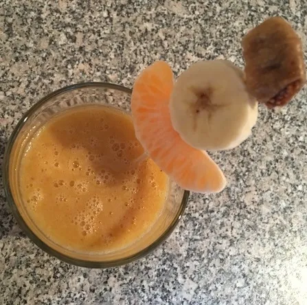 Bild von Mandarinen-Smoothie mit Feigen